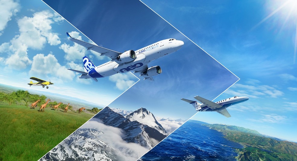 Cinco curiosidades do Microsoft Flight Simulator, novo simulador de voo