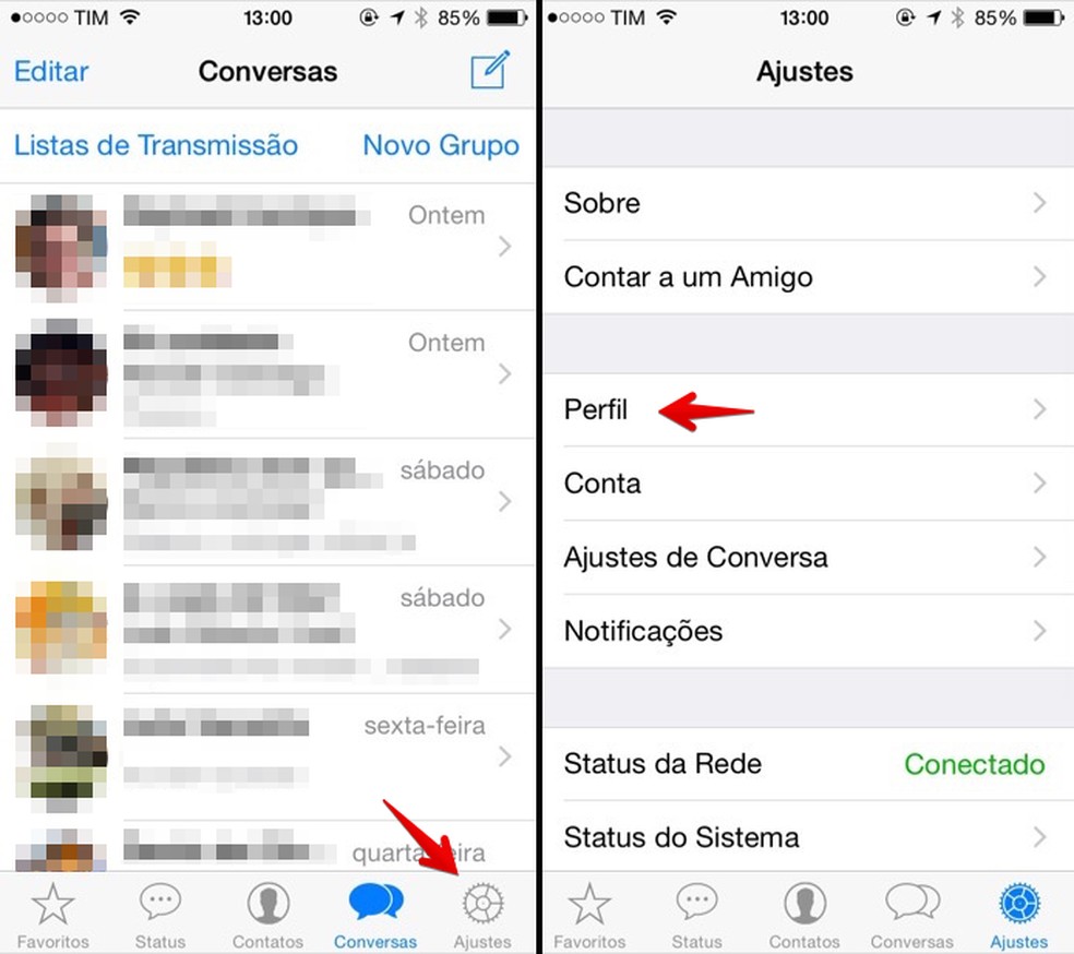 Como personalizar o seu nome no WhatsApp?