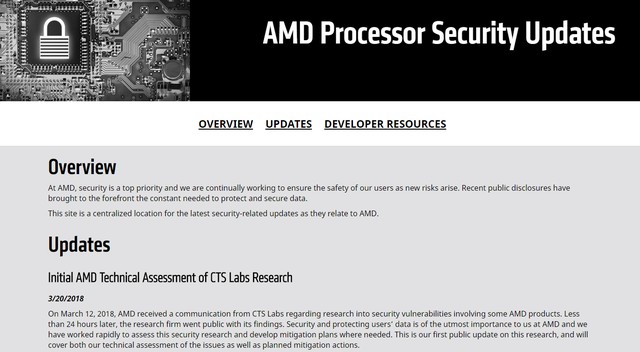 AMD confirma falha de segurança em processadores Ryzen