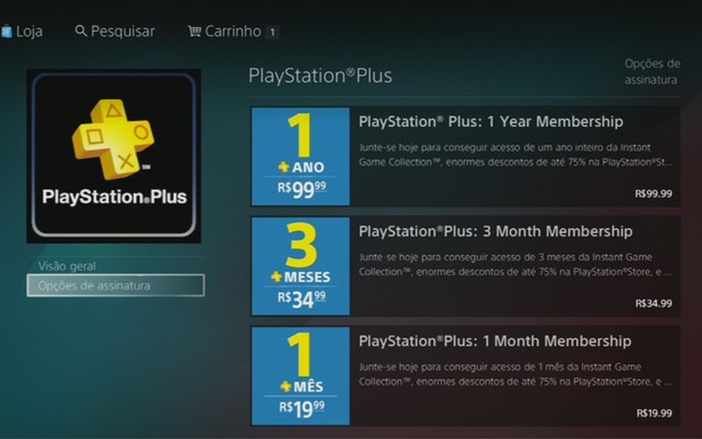PS Store: promoção traz boas ofertas aos usuários PS Plus