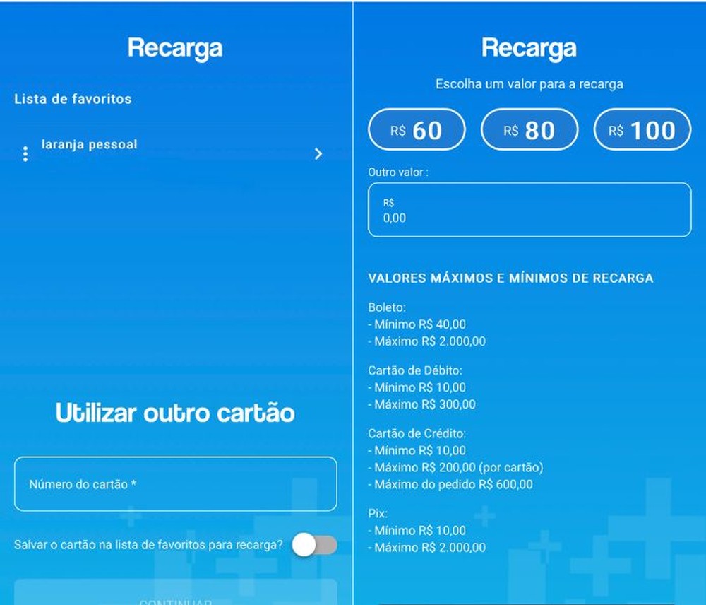 Como recarregar o RioCard pelo celular