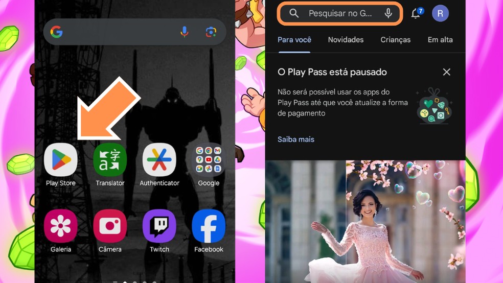 Busque por Squad Busters na Google Play Store — Foto: Reprodução/Róbson Martins