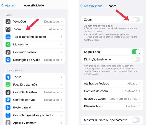 Como Tirar O Zoom Do Iphone