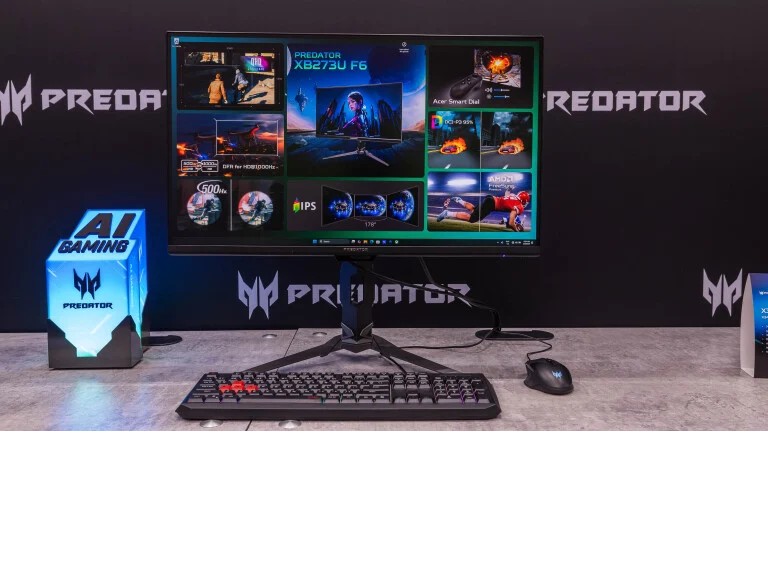 Monitor gamer de 1.000 Hz faz sentido? Acer exibe modelo na CES 2026