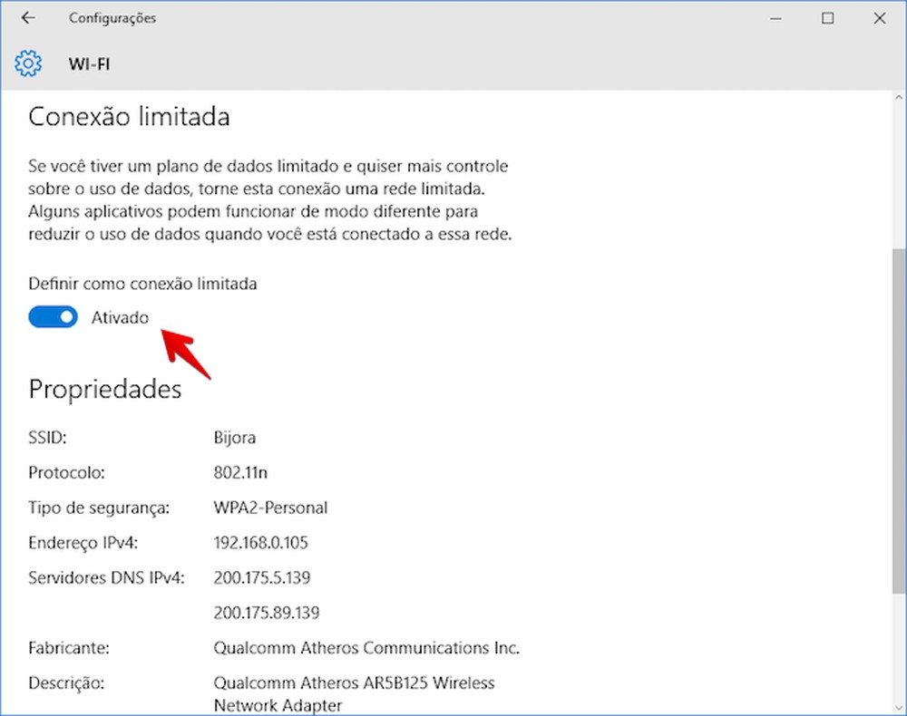 O Que Significa Conexão Limitada