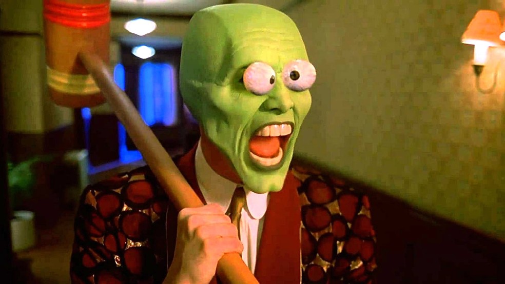 O Máscara é um filme caótico protagonizado por Jim Carrey — Foto: Divulgação