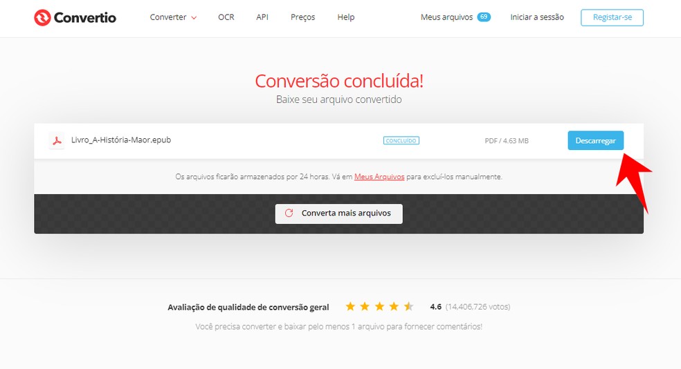 Como converter EPUB para PDF