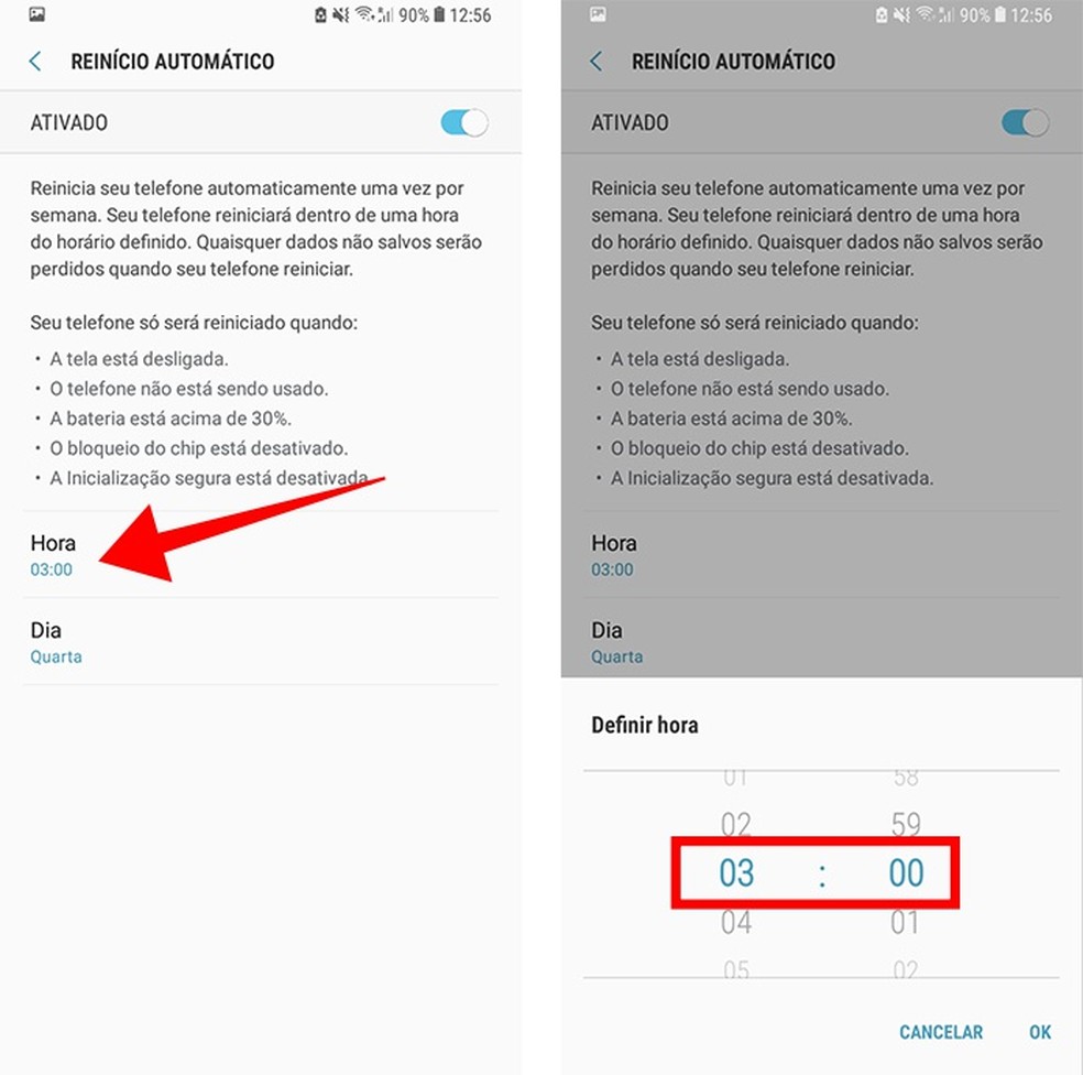 Como reiniciar Samsung? Veja formas de dar reboot no celular travado
