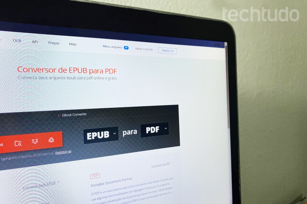 Como converter EPUB para PDF