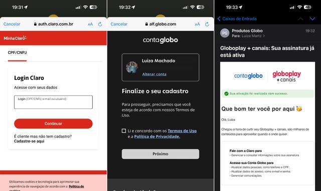 É assinante Claro TV+? Você tem Globoplay de graça; veja como usar