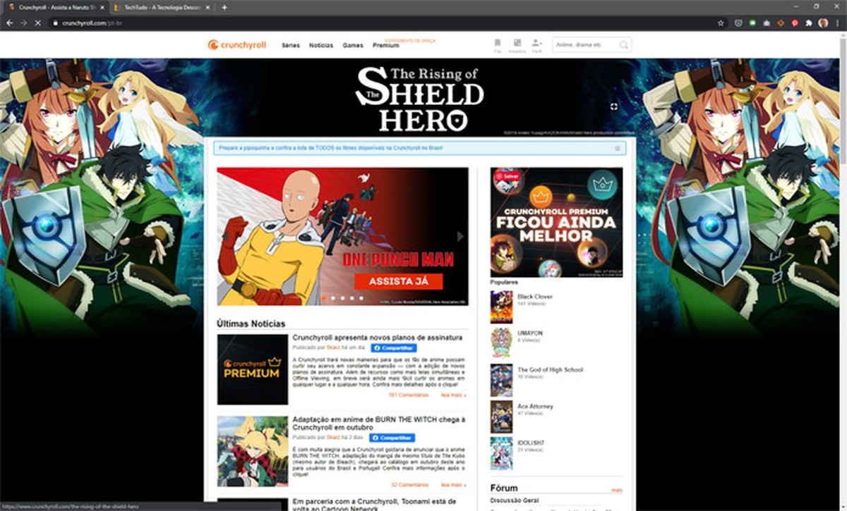 Crunchyroll agora inclui jogos mobile na assinatura do serviço - Adrenaline