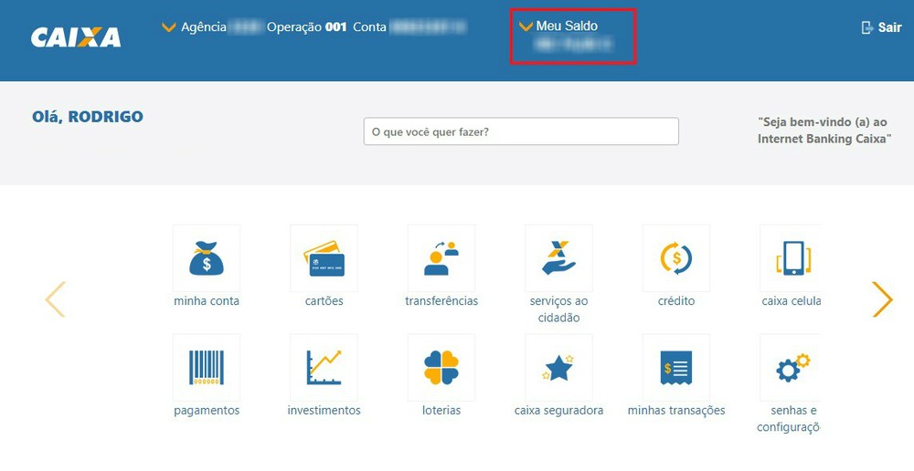 Como usar o Caixa Internet Banking pelo PC
