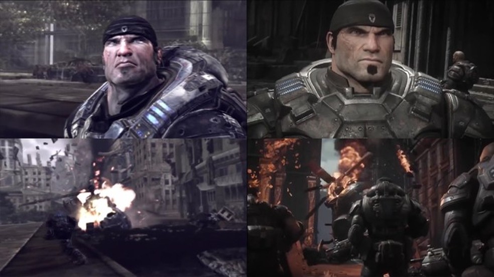 Gears of War ganha vídeo que compara versão original com remasterizada