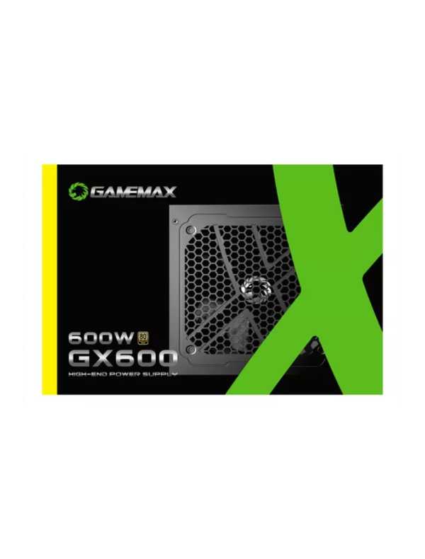 Fonte 600 W Gamemax GX600 80 Plus Gold
