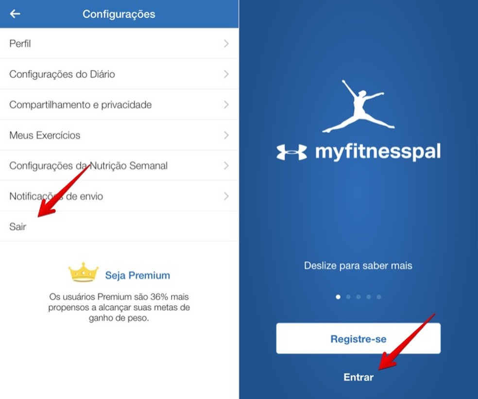 perfil de myfitnesspal