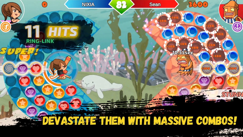 Atletas de Street Fighter viram personagens em Ink Wars
