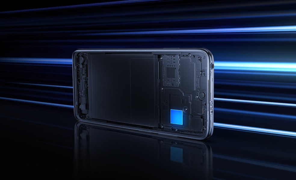Redmi Note 10 5G utiliza chip MediaTek Dimensity 700 — Foto: Divulgação/Xiaomi
