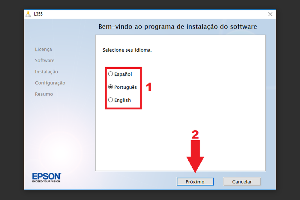 Como baixar e instalar o driver da impressora Epson EcoTank L355