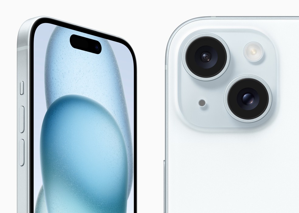 iPhone 15 em detalhes — Foto: Divulgação/Apple