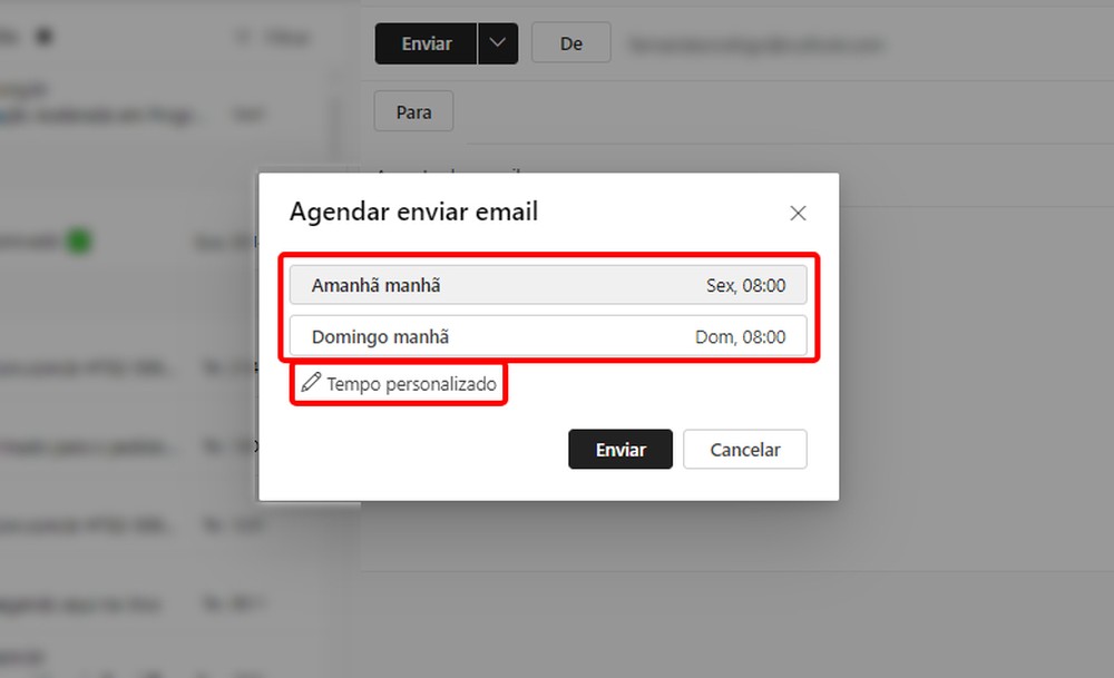 Como Programar Envio De E Mails No Outlook 9292