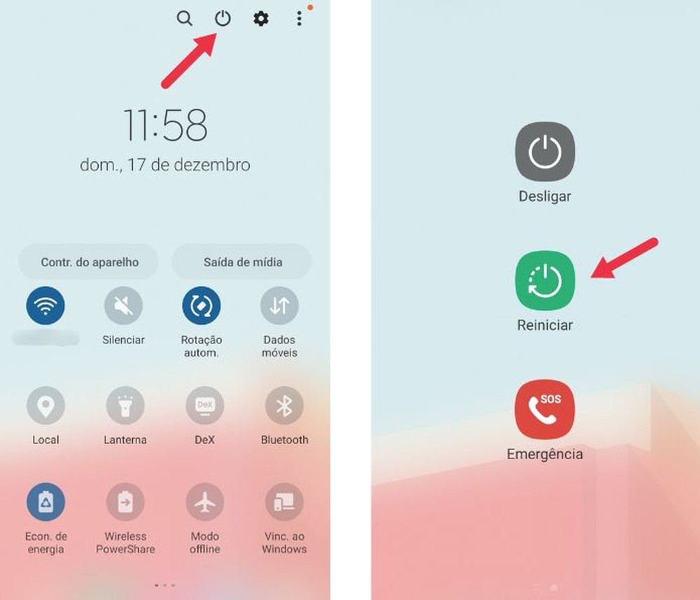Como reiniciar o celular? Guia mostra todas as formas possíveis