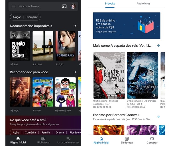 O que é Google Play? Loja de apps do Android oferece filmes e livros