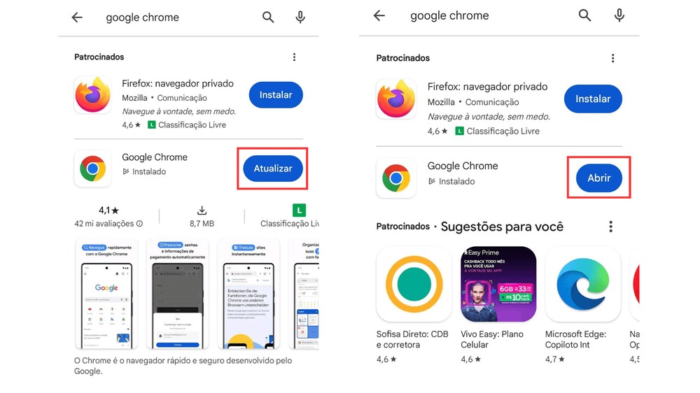 Como atualizar o Google Chrome no PC e no celular passo a passo