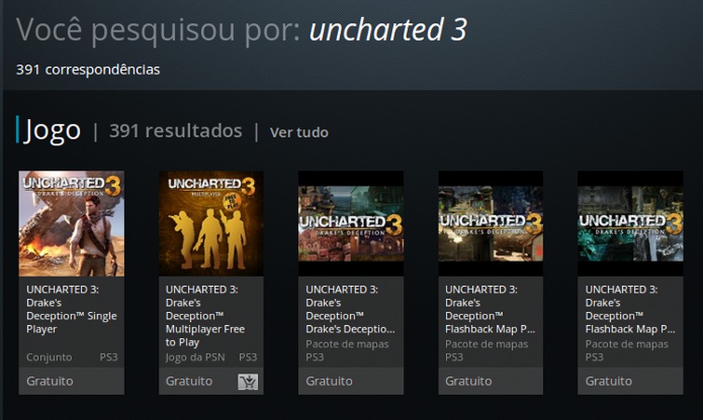 Uncharted 3: Depois De Estar De Graça, Game É Retirado De PSN.