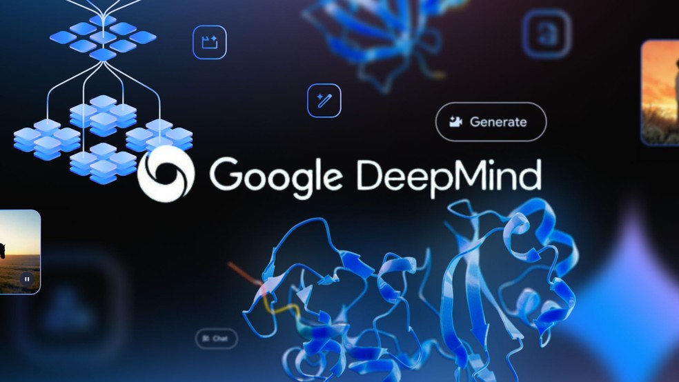 Google DeepMind é a divisão de inteligência artificial do Google — Foto: Reprodução/Gisele Veríssimo