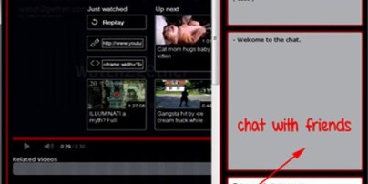 Watch2gether best sale android app