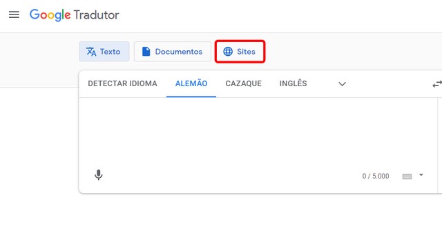 Ajuda do Google Translate
