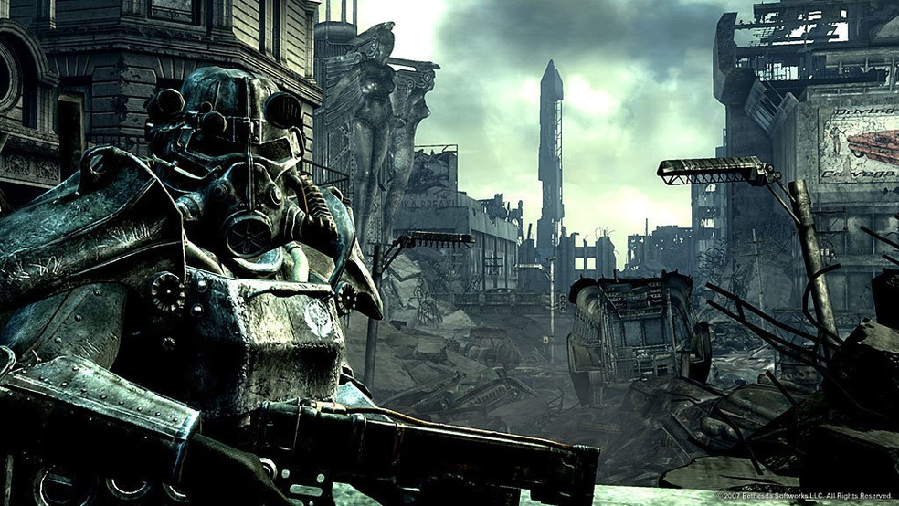 Fallout 3 se passa 36 anos após os eventos do segundo Fallout — Foto: Reprodução/Steam