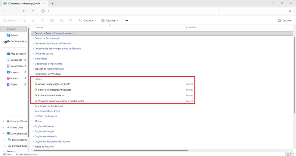  Reprodução/Caroline Silvestre
