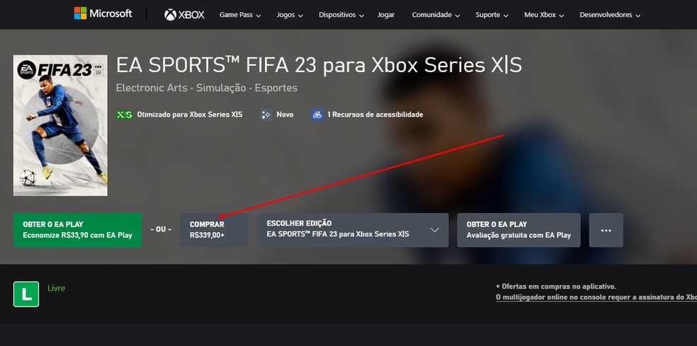tem como jogar Fifa 23 Xbox One com alguem que joga no Series S? -  Microsoft Community