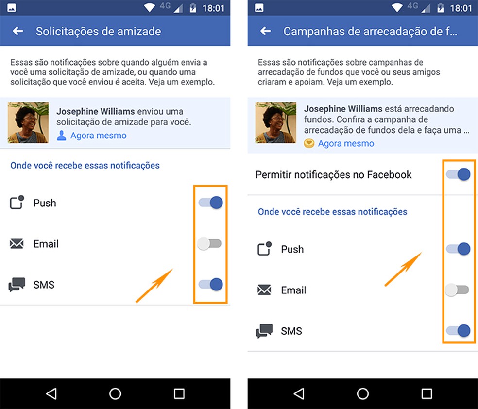 Simbolo De Notificacao Do Facebook