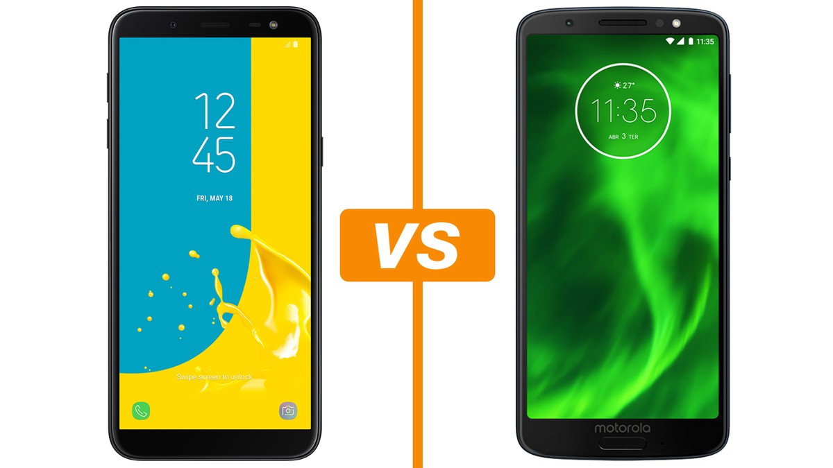 Galaxy A6 Plus versus Moto G6: qual intermediário vale mais a pena? -  DeUmZoom