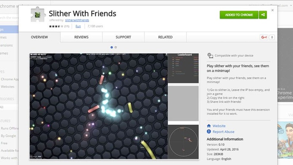 Slither.io  With Friends! 
