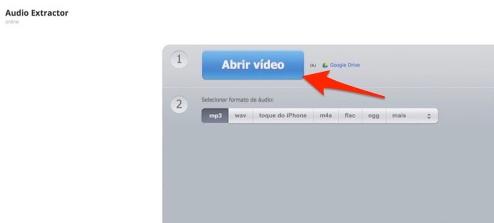 Como baixar áudio de vídeo com o Audio Extractor