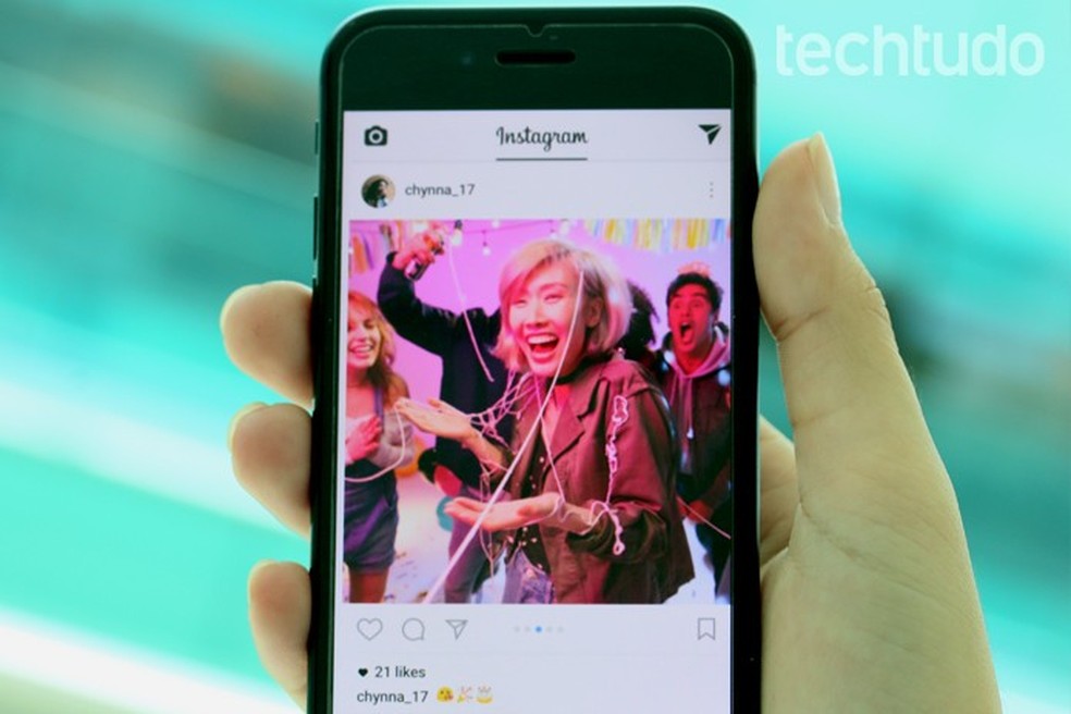Instagram sequência de fotos (Foto: Carolina Ochsendorf/TechTudo ) — Foto: TechTudo