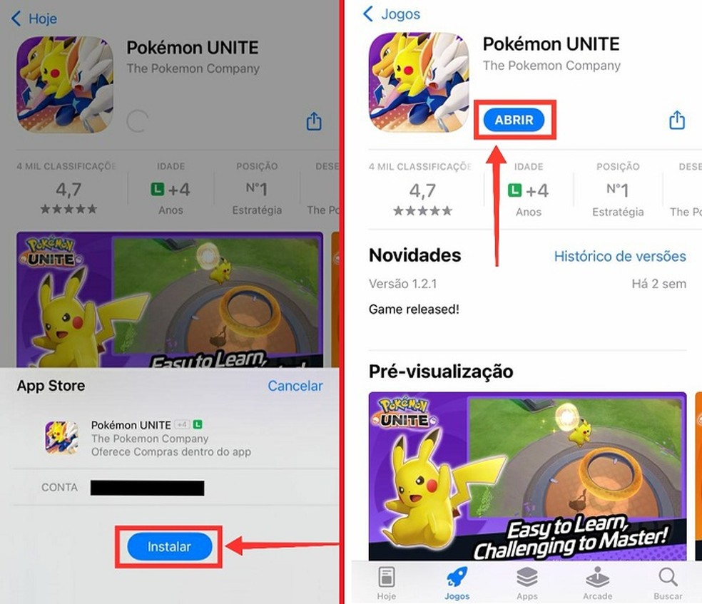 Como baixar Pokémon UNITE no celular Android ou iPhone (iOS)