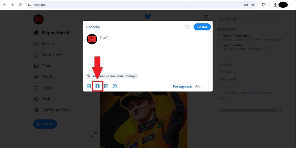 Como postar vídeo no Bluesky? Confira tutorial no celular e PC