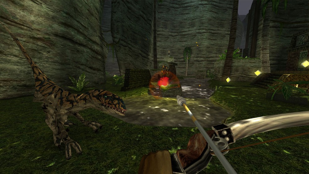 Turok 3: Shadow of Oblivion Remastered traz a conclusão da saga do Nintendo 64 com visuais atualizados — Foto: Reprodução/Steam