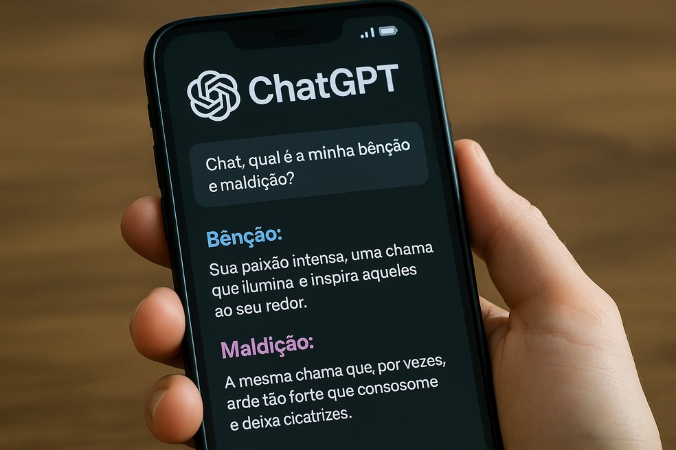 Por que o ChatGPT responde desse jeito? — Foto: Reprodução/IA/ChatGPT