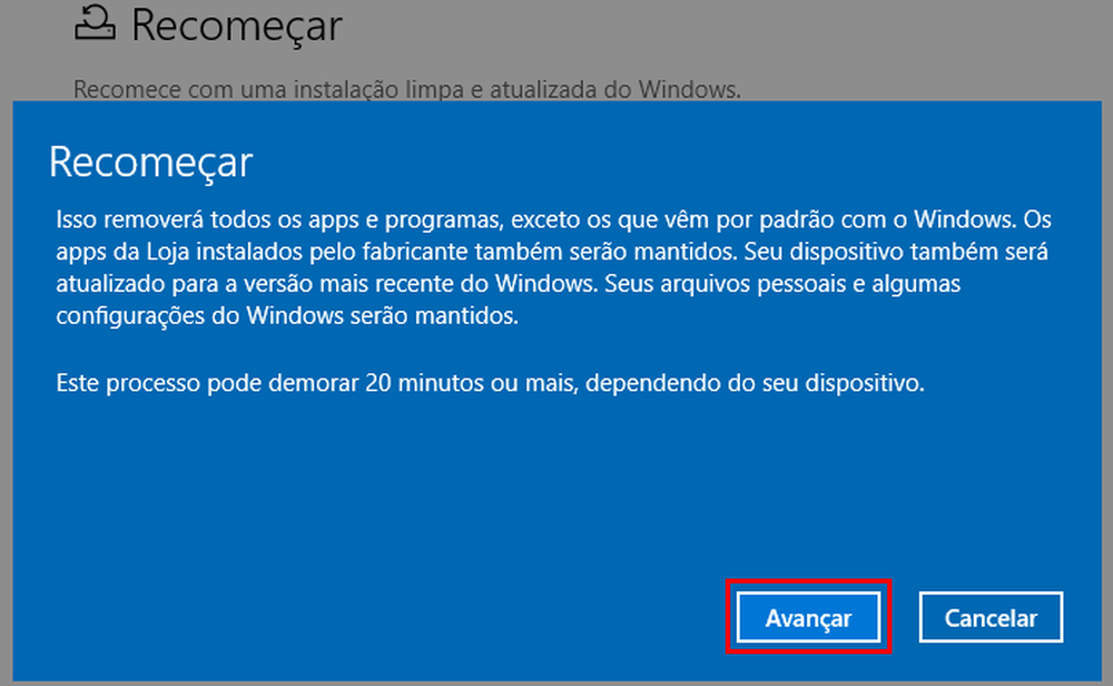 Como reinstalar o Windows 10 sem bloatware