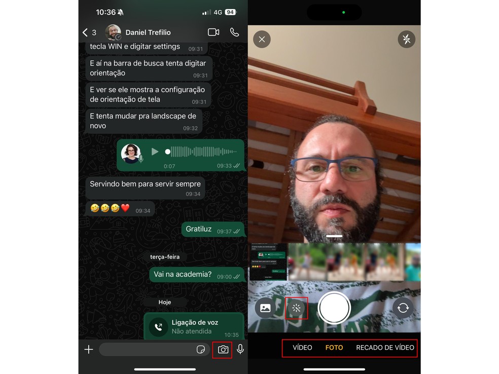  Reprodução/Daniel Trefilio