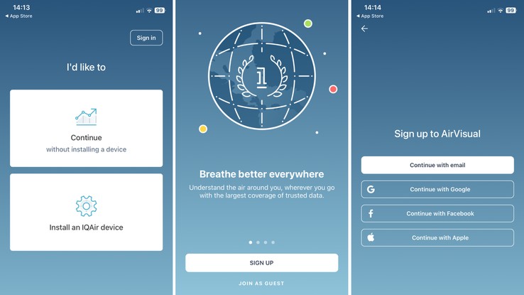 IQAir - Air Quality | Software | TechTudo