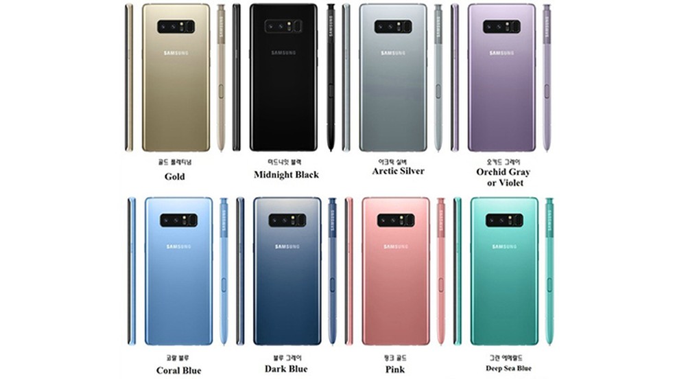 Galaxy Note 8 aparece no AnTuTu com RAM de 6 GB, câmera dupla e Android 7