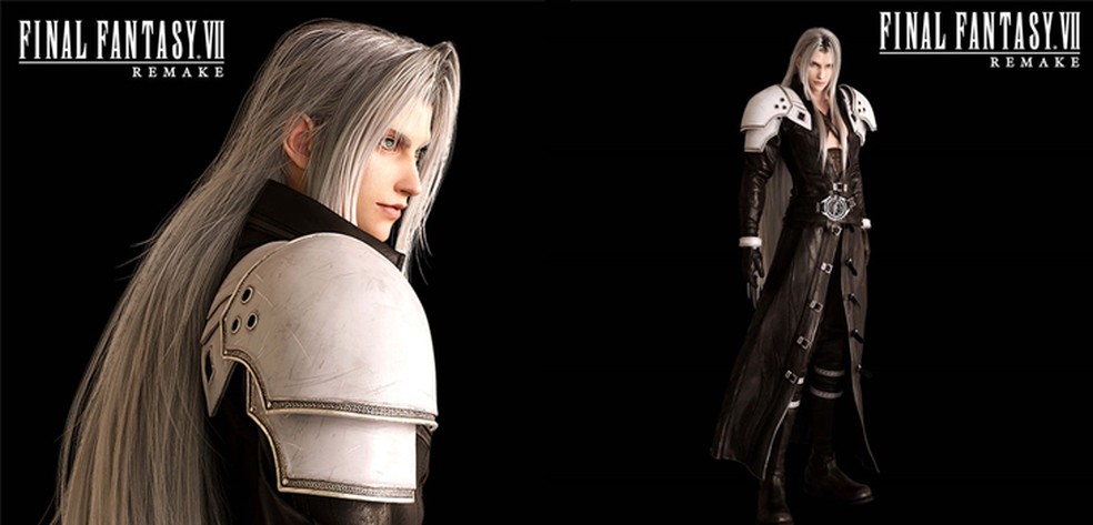 Arte de Final Fantasy VII Remake destaca personagens principais