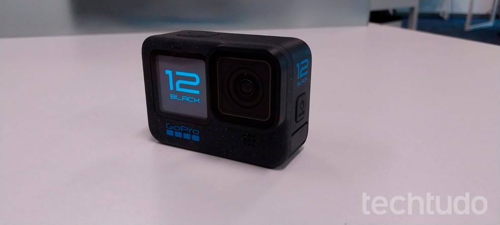 GoPro Hero 12 Black conta com novos recursos de áudio — Foto: Carolina Torres/TechTudo