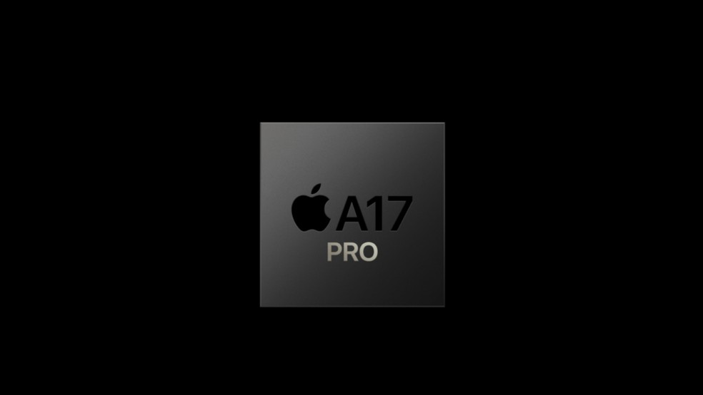 Chip A17, presente no iPhone 15 Pro Max — Foto: Reprodução/Apple